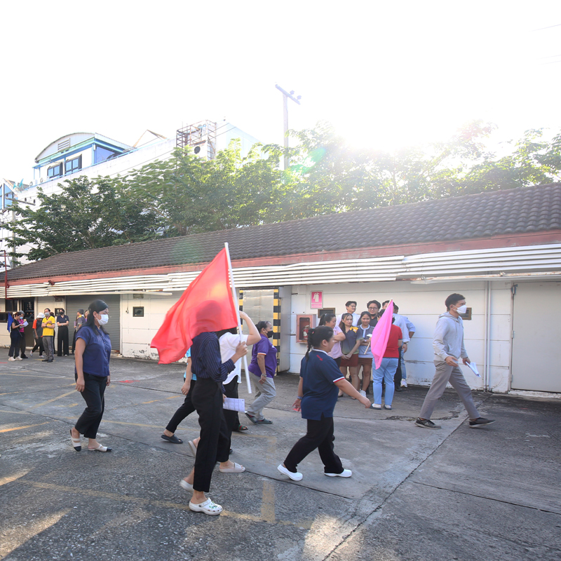 NCP ร่วมฝึกซ้อมอพยพหนีไฟ ประจำปี 2567