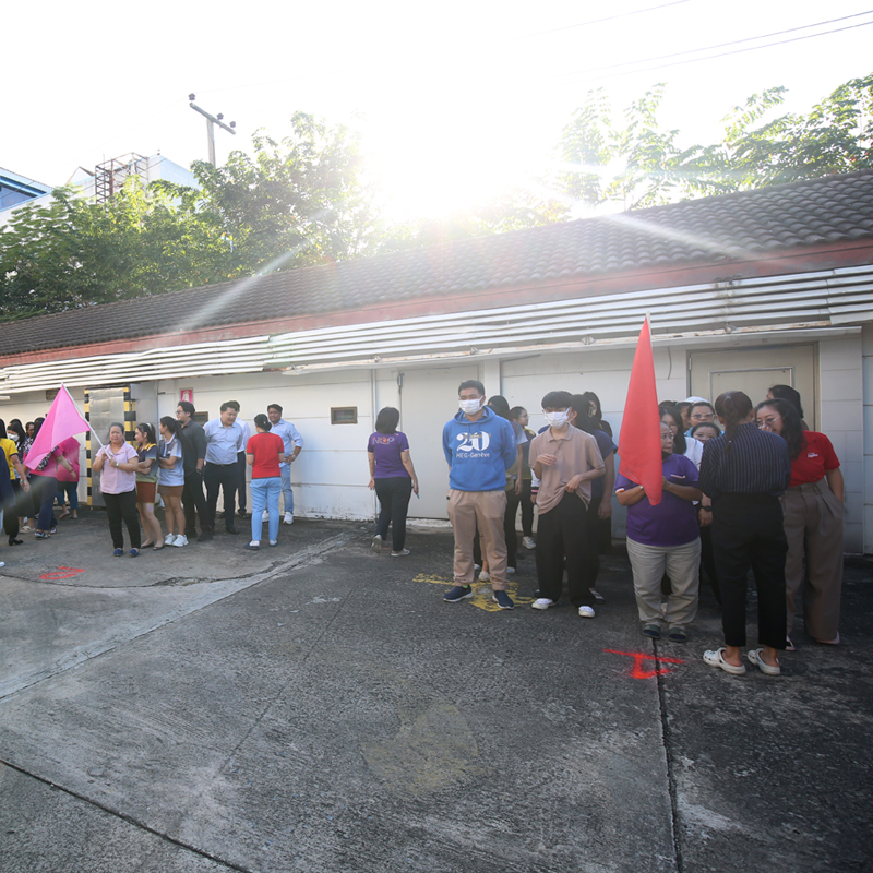 NCP ร่วมฝึกซ้อมอพยพหนีไฟ ประจำปี 2567
