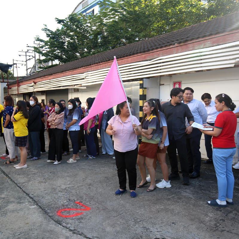 NCP ร่วมฝึกซ้อมอพยพหนีไฟ ประจำปี 2567