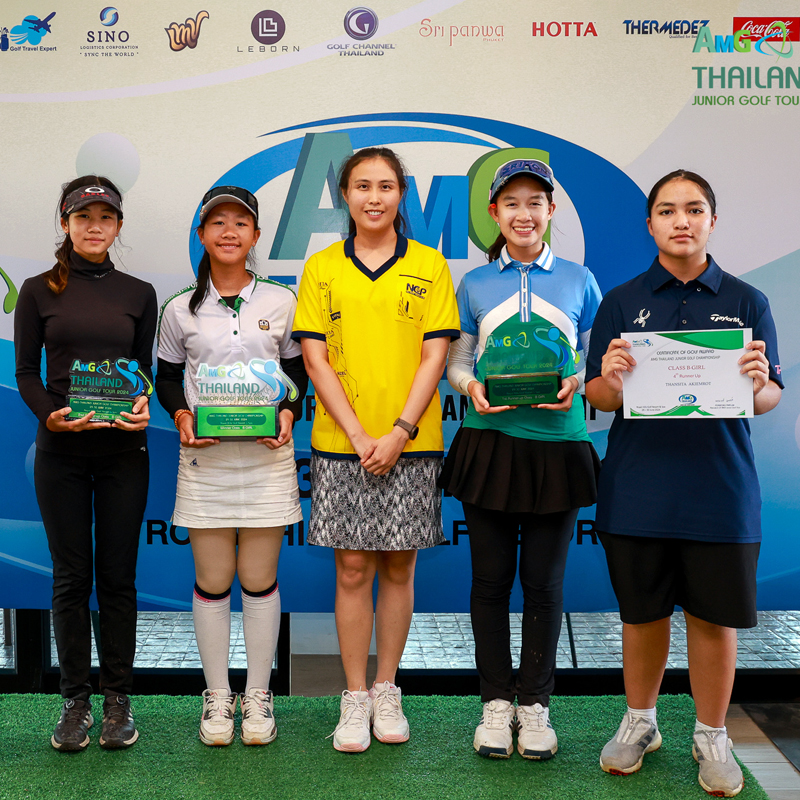 HOTTA สนับสนุนกอล์ฟ AMG Thailand Junior Golf 2024