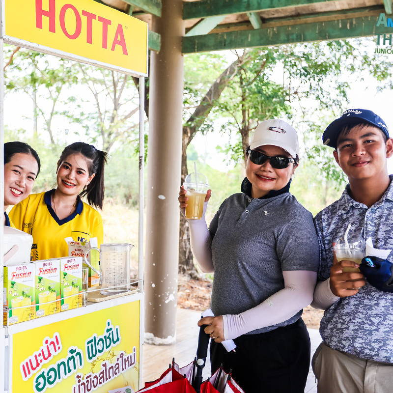 HOTTA สนับสนุนกอล์ฟ AMG Thailand Junior Golf 2024