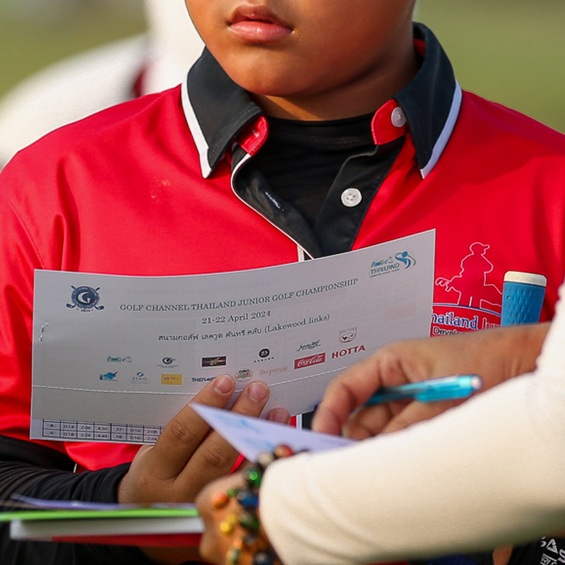 HOTTA สนับสนุนกอล์ฟ AMG Thailand Junior Golf 2024