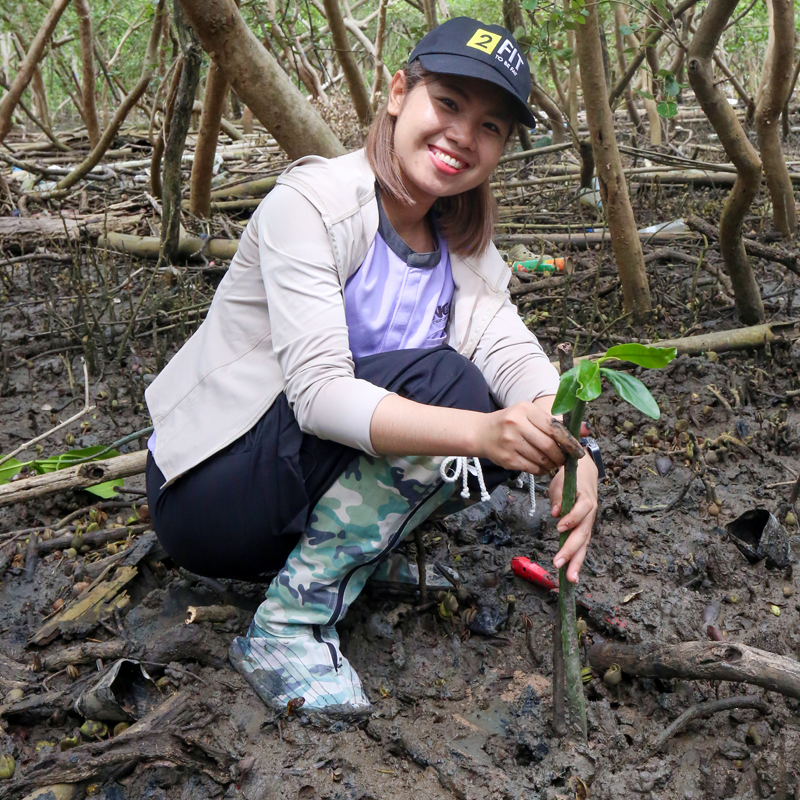 NCP ปล่อยปลา ปลูกป่าชายเลน เฉลิมพระเกียรติฯ พระบรมราชชนนีพันปีหลวง