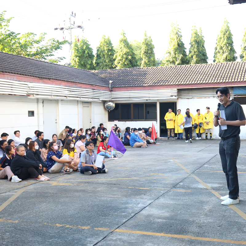 NCP ร่วมฝึกซ้อมอพยพหนีไฟ ประจำปี 2567