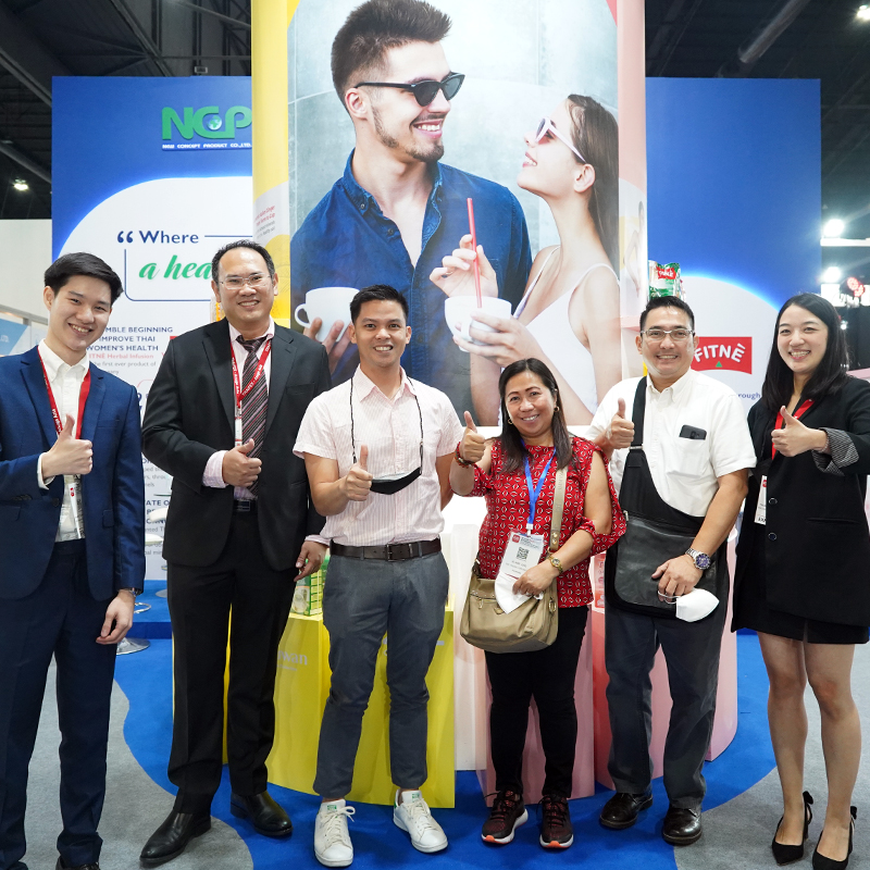 NCP ยืนหนึ่ง รวมผลิตภัณฑ์เพื่อสุขภาพในงาน THAIFEX – Anuga Asia 2023