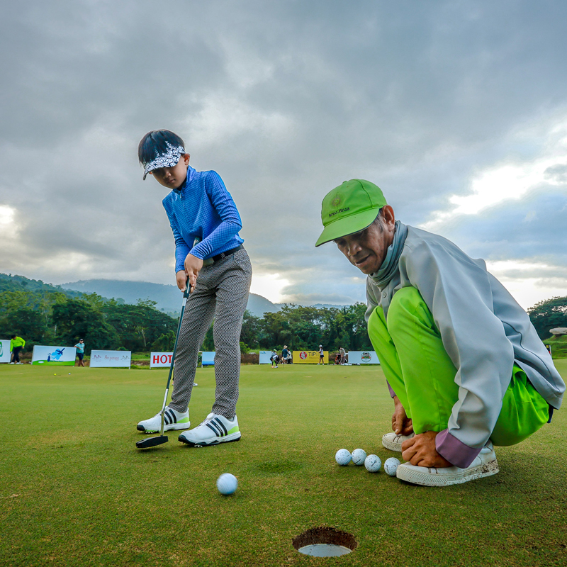 HOTTA สนับสนุนกอล์ฟ AMG Thailand Junior Golf 2024