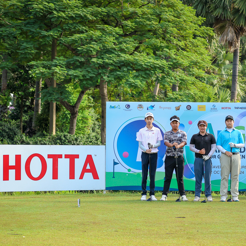 HOTTA สนับสนุนกอล์ฟ AMG Thailand Junior Golf 2024