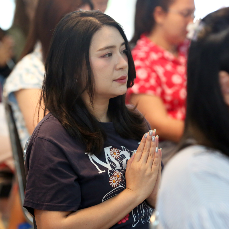 งานตักบาตรข้าวสารอาหารแห้ง NCP สวัสดีปีใหม่ไทย 2569