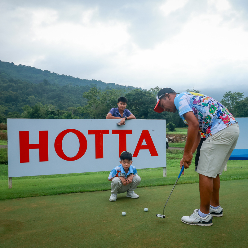 HOTTA สนับสนุนกอล์ฟ AMG Thailand Junior Golf 2024