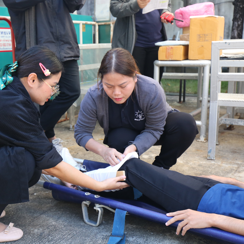 NCP ร่วมฝึกซ้อมอพยพหนีไฟ ประจำปี 2567