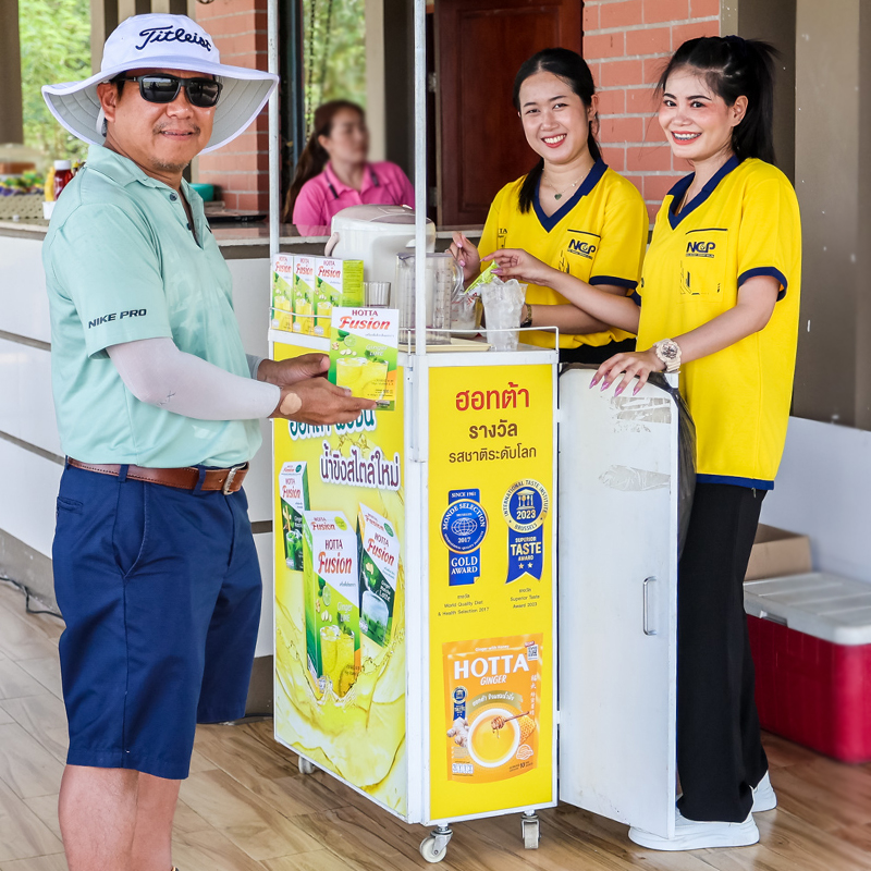 HOTTA สนับสนุนกอล์ฟ AMG Thailand Junior Golf 2024