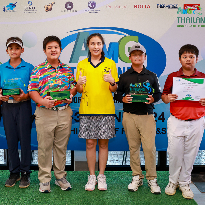 HOTTA สนับสนุนกอล์ฟ AMG Thailand Junior Golf 2024