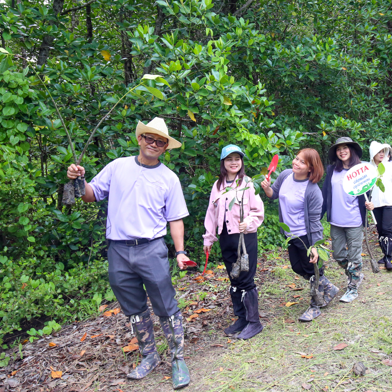 NCP ปล่อยปลา ปลูกป่าชายเลน เฉลิมพระเกียรติฯ พระบรมราชชนนีพันปีหลวง