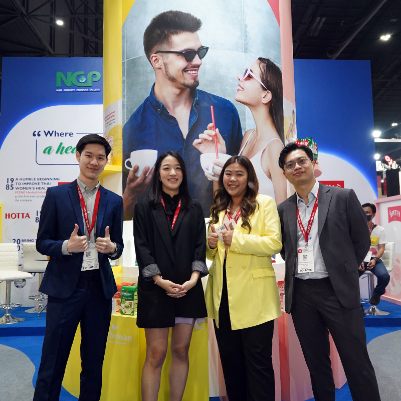NCP ยืนหนึ่ง รวมผลิตภัณฑ์เพื่อสุขภาพในงาน THAIFEX – Anuga Asia 2023