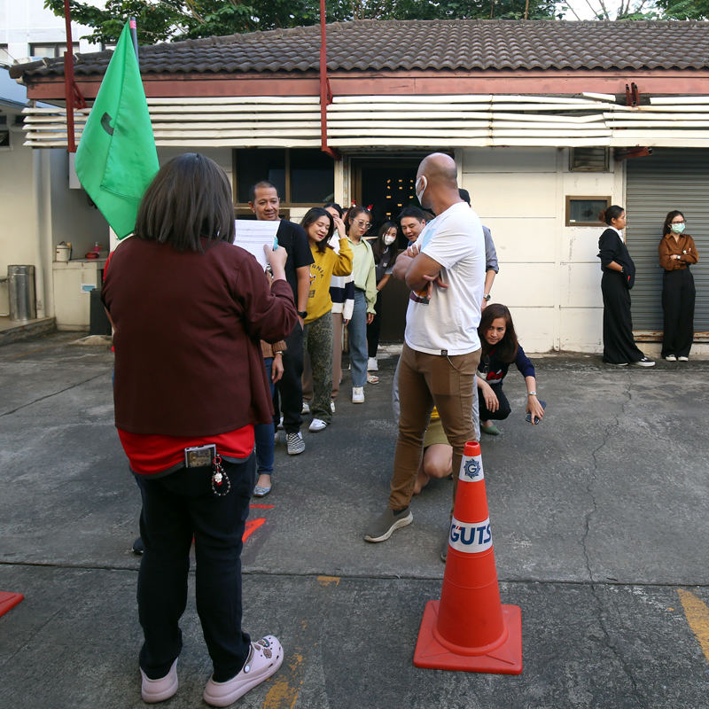 NCP ร่วมฝึกซ้อมอพยพหนีไฟ ประจำปี 2567