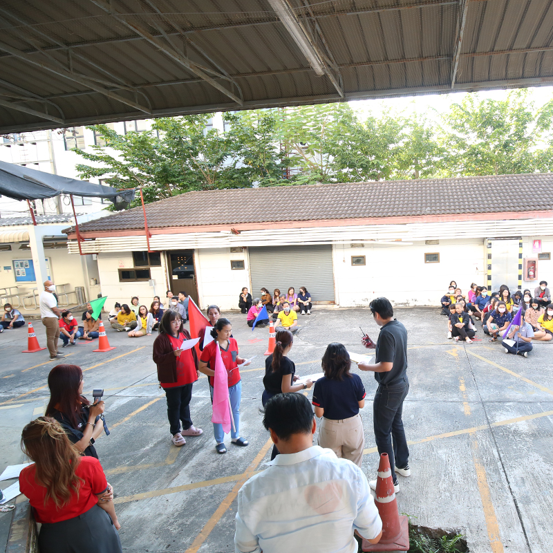 NCP ร่วมฝึกซ้อมอพยพหนีไฟ ประจำปี 2567