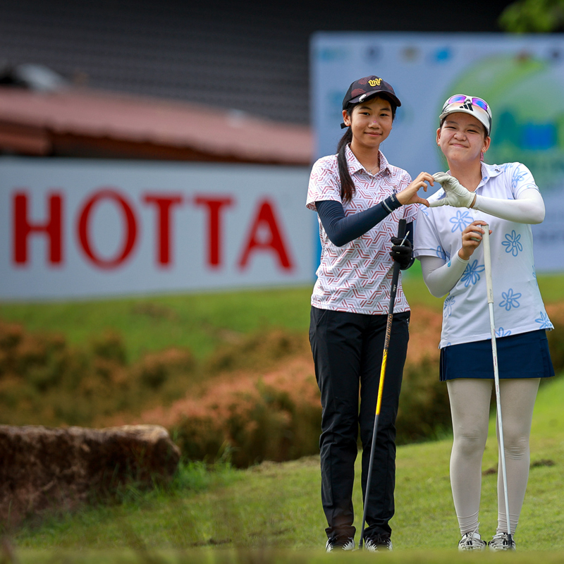 HOTTA สนับสนุนกอล์ฟ AMG Thailand Junior Golf 2024