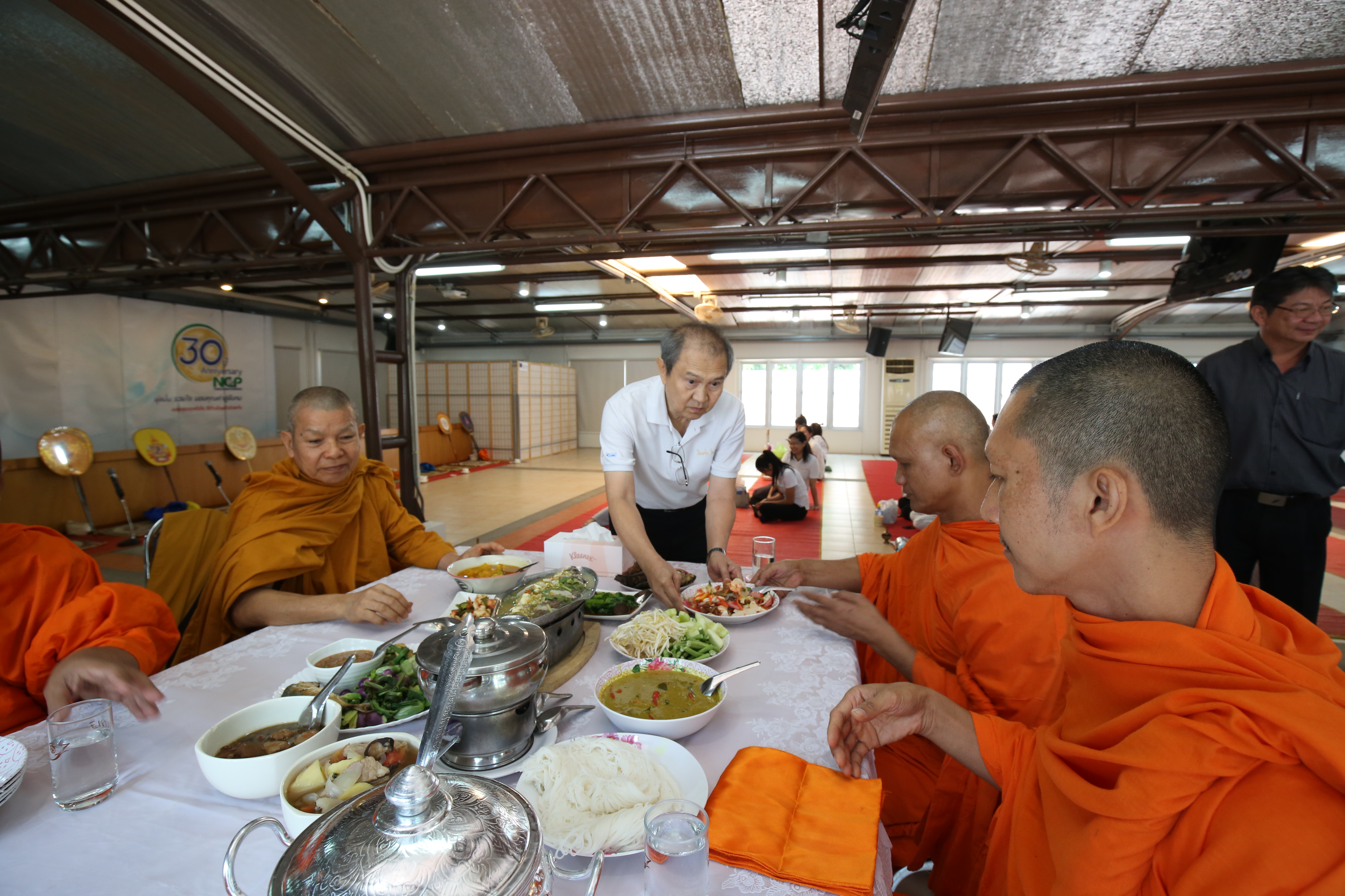 NCP พิธีทำบุญประจำปี Happy ปีหมูทอง