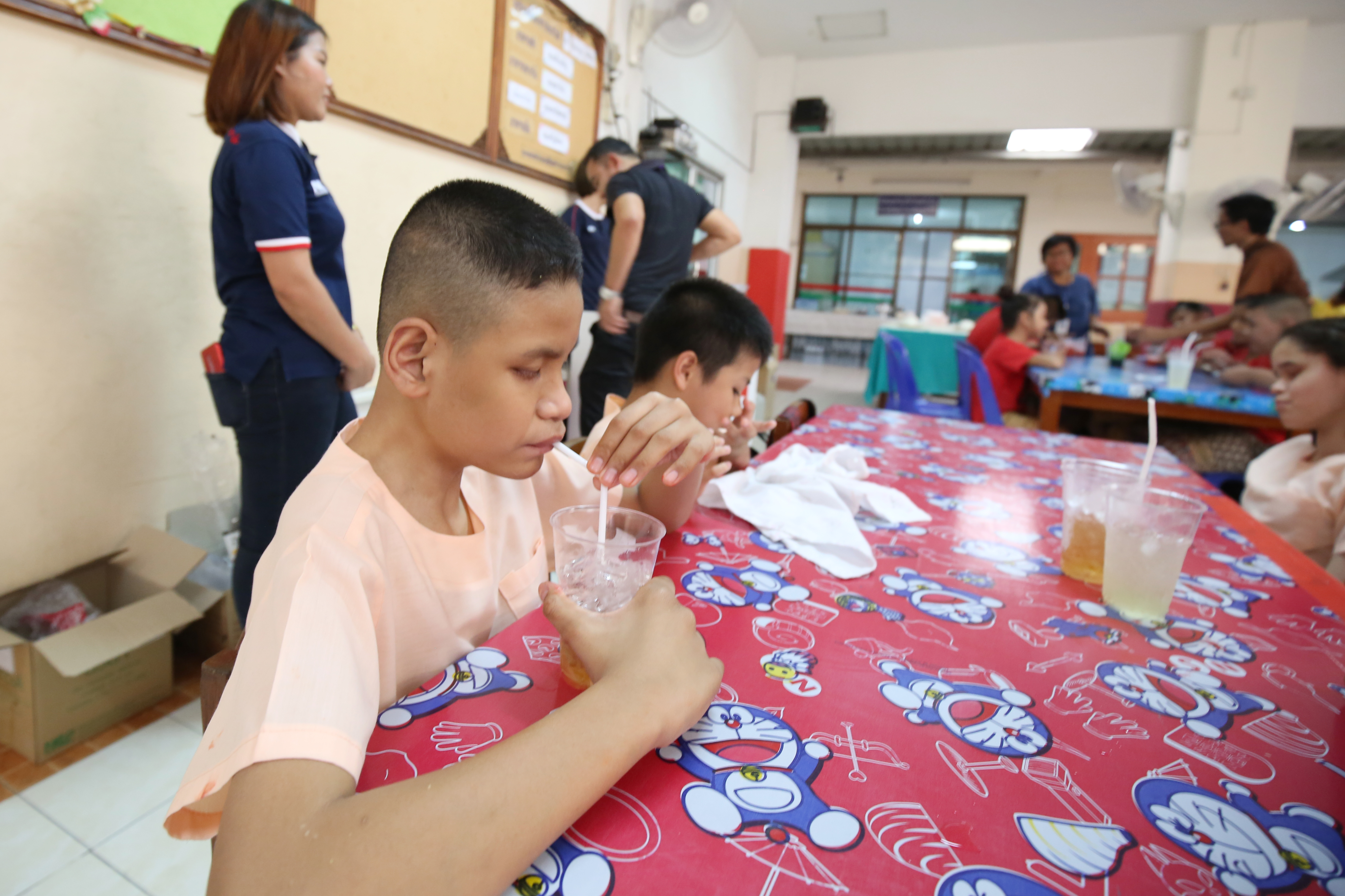 NCP มอบผลิตภัณฑ์เพื่อสุขภาพให้โรงเรียนบ้านเด็กรามอินทรา