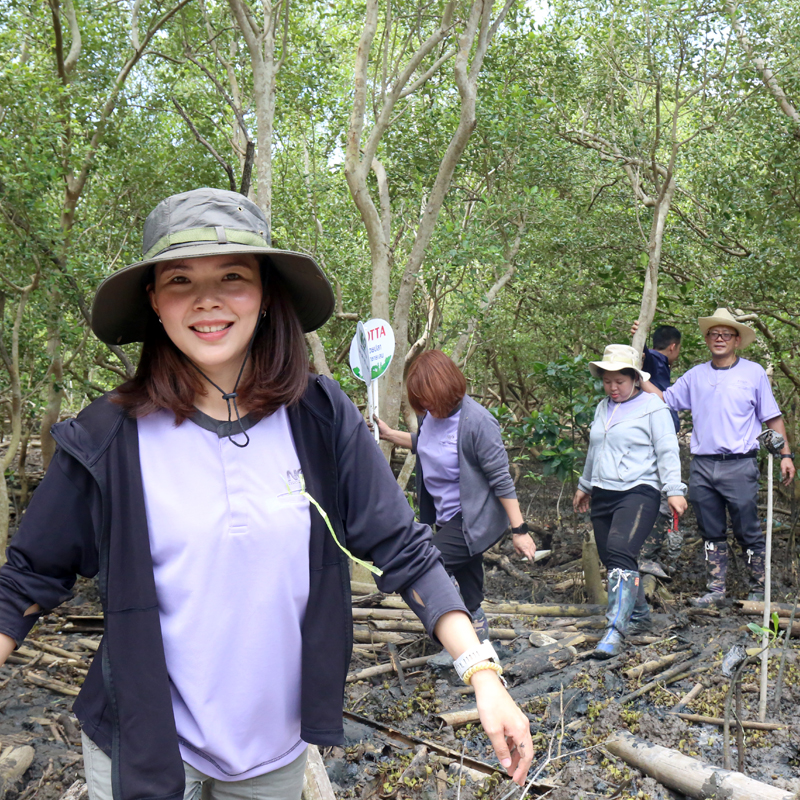 NCP ปล่อยปลา ปลูกป่าชายเลน เฉลิมพระเกียรติฯ พระบรมราชชนนีพันปีหลวง